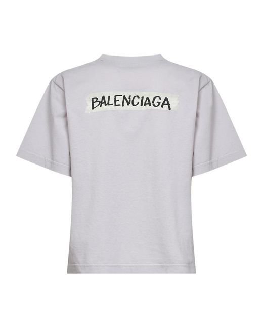 Balenciaga Gray T-Shirts