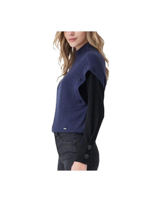 Salsa Jeans Blue Turtlenecks