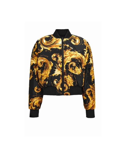 Versace Jeans Couture Black Bomber Jackets