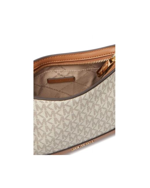 Michael Kors White Shoulder Bags