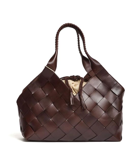 Dragon Diffusion Brown Tote Bags