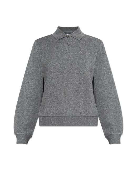 Samsøe & Samsøe Sadory Polo in het Gray