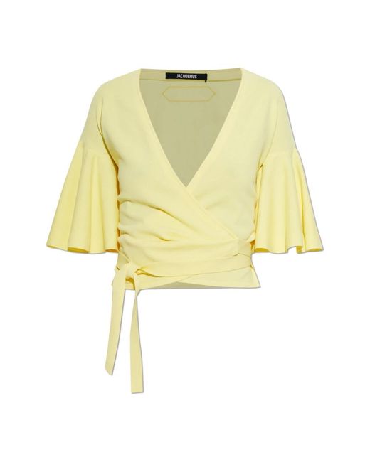 Blouses Jacquemus de color Yellow