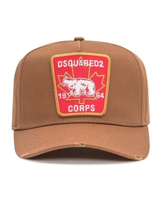 DSquared² Pink Caps for men