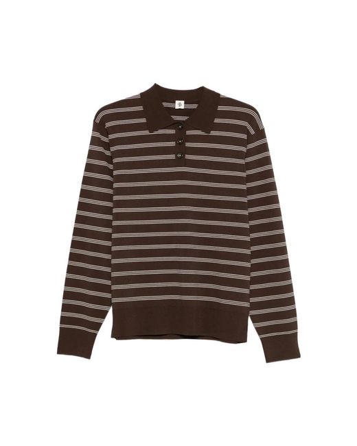 THE GARMENT Brown Polo Shirts