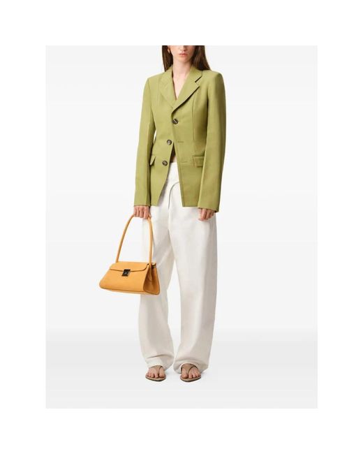 AMI Natural Wide Trousers