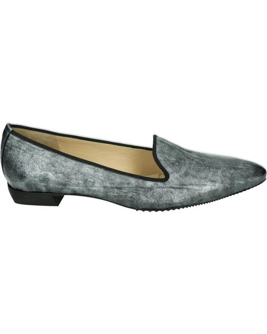 Brunate Schoenen ,Grijs ,Leer Grijze Pumps Met G Breedte in het Gray