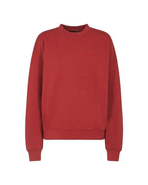 Anine Bing Red Roter Miles Sweatshirt