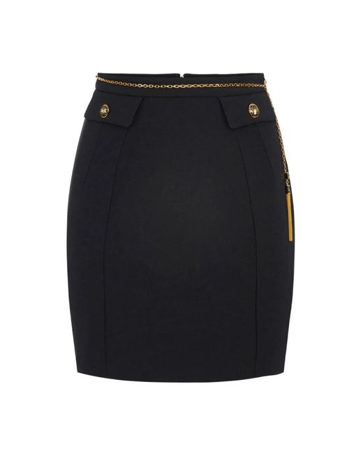 Short Skirts Elisabetta Franchi de color Black