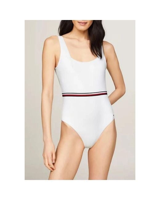 Tommy Hilfiger White Swimsuits