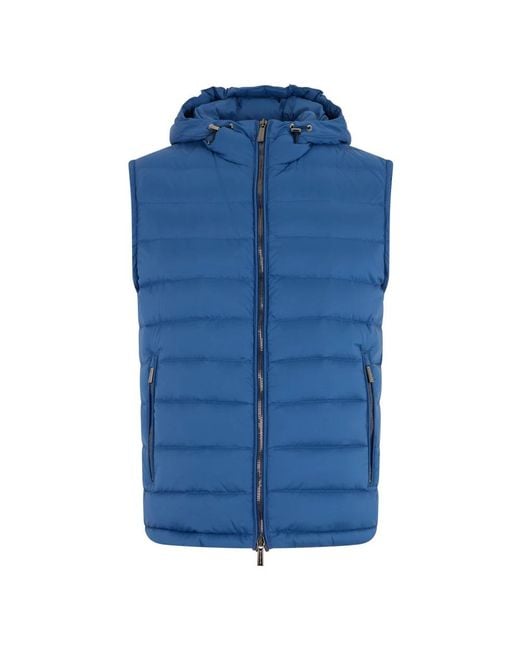 Moorer Blue Vests for men