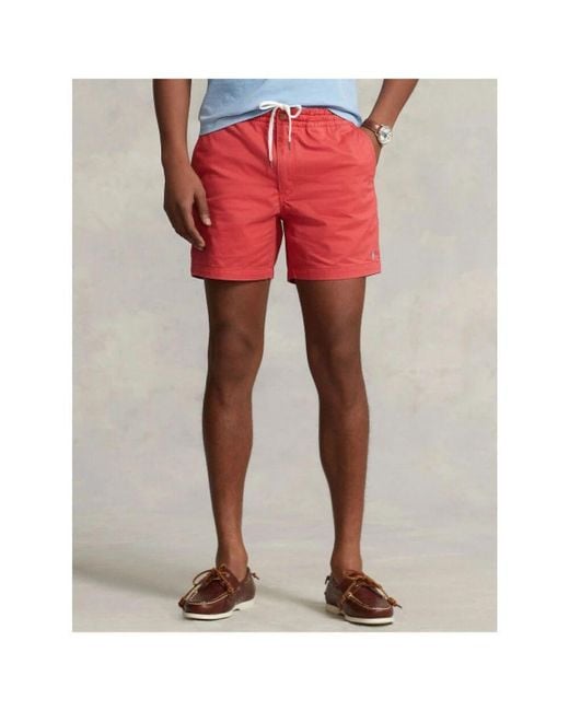 Short Shorts di Polo Ralph Lauren in Red da Uomo