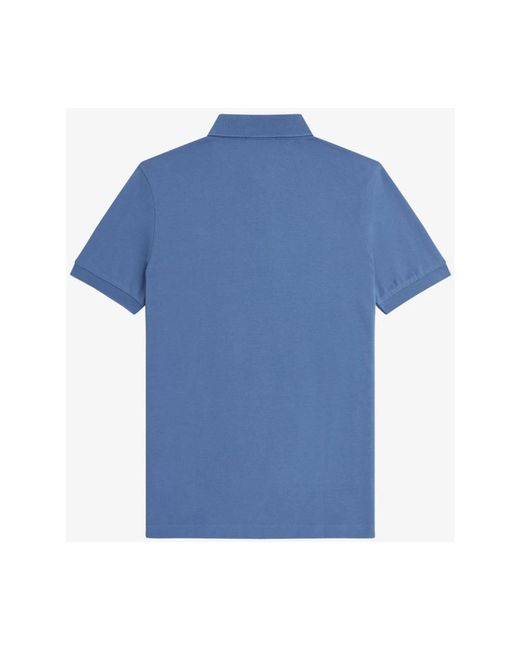 Fred Perry Blue Polo Shirts for men