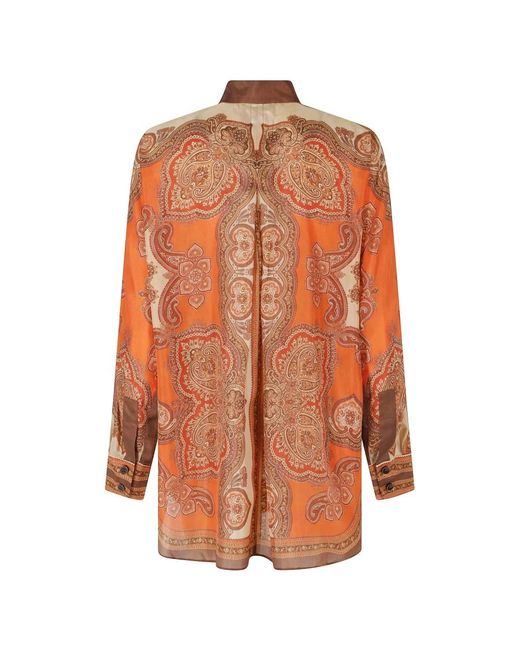 Zimmermann Orange Shirts