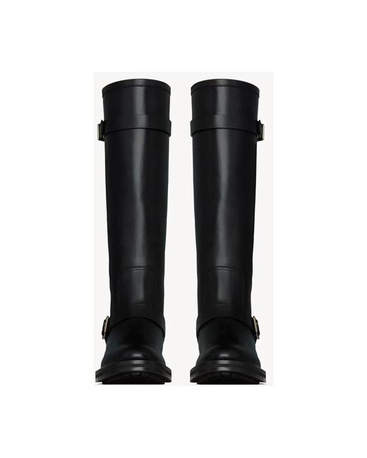 Saint Laurent Black High Boots