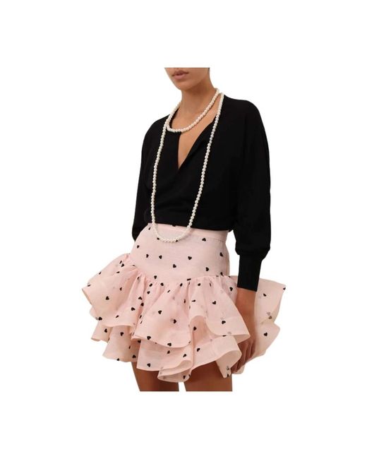 V-Neck Knitwear di Zimmermann in Black