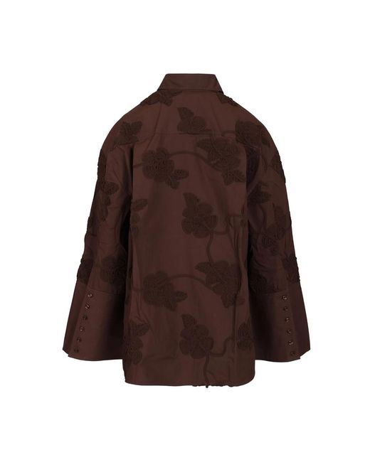 ROTATE BIRGER CHRISTENSEN Brown Shirts