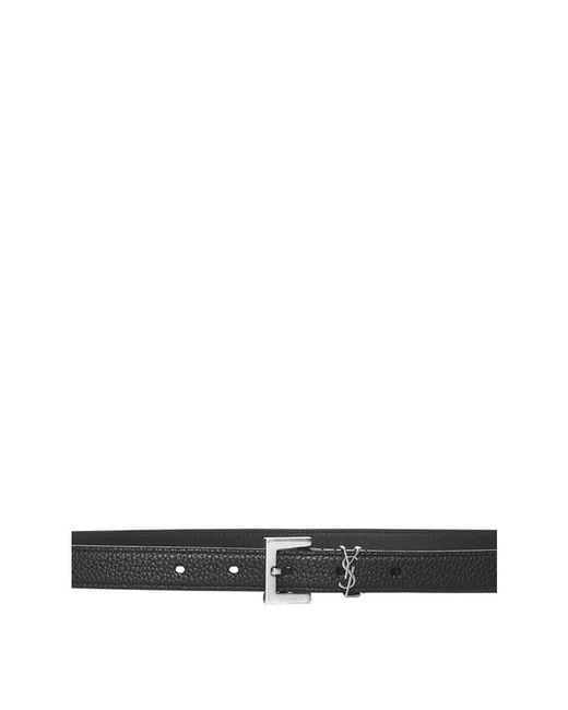 Saint Laurent Black Belts for men
