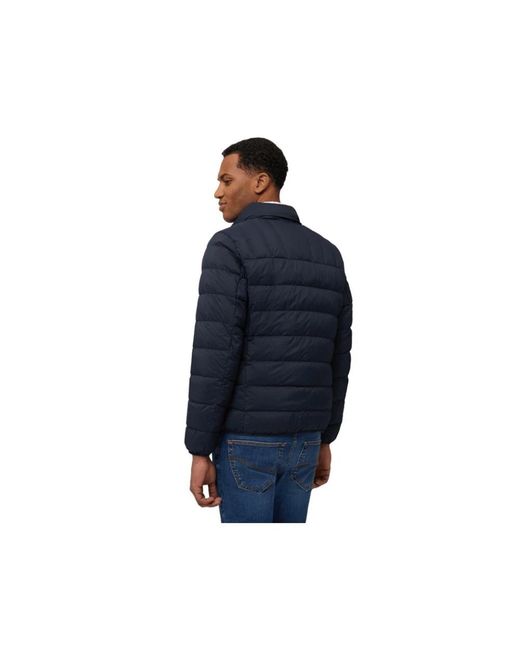Harmont & Blaine Jassen ,Blauw ,Nylon Ultralicht Jack in het Blue voor heren