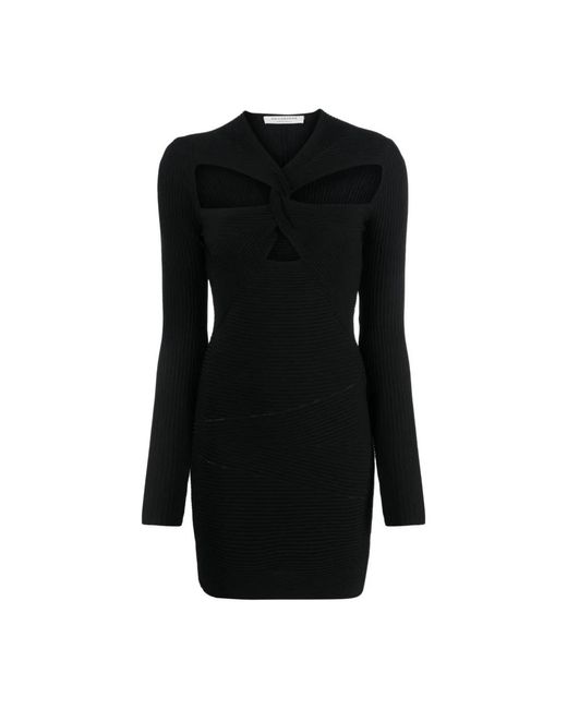 Philosophy Di Lorenzo Serafini Black Knitted Dresses