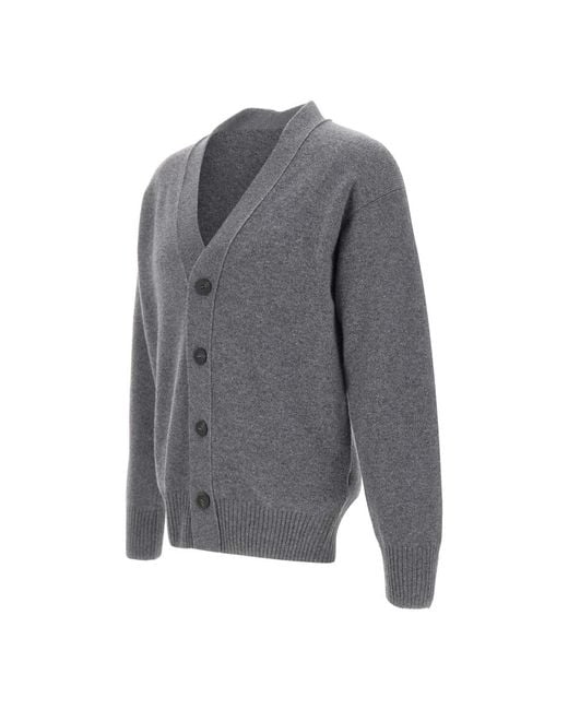 Gran Sasso Gray Cardigans for men