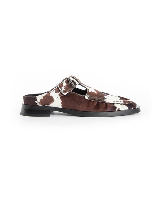 Miista Brown Mules
