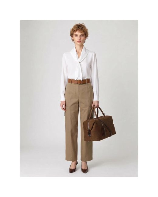 Max Mara Dry Shirt in het White