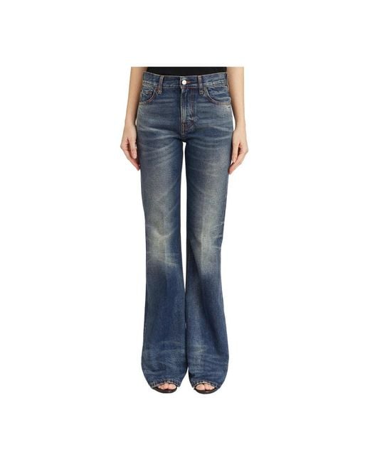 Haikure Blue Flare Jeans