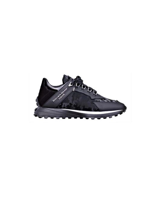 Benjamin Berner Blue Sneakers for men