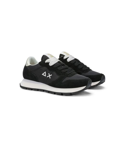 Sun 68 Black Sneakers