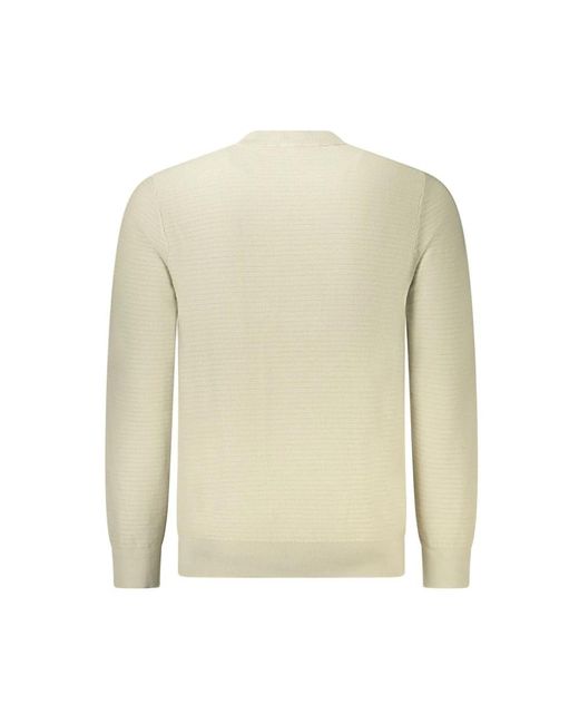 Round-Neck Knitwear di HUGO in Natural da Uomo