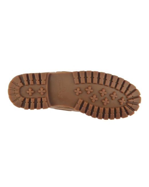 Sebago Brown Boat Shoes for men