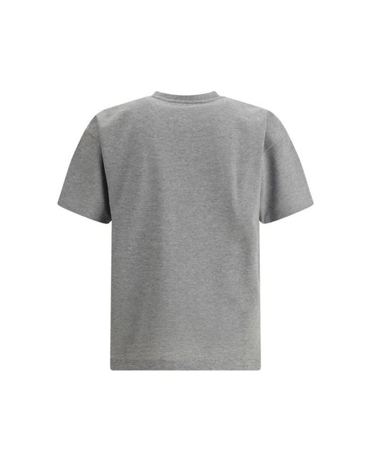 Saint Laurent Gray Oversized T-Shirt for men