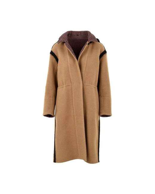 Moorer Brown Single-Breasted Coats