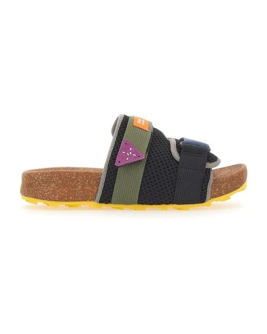 Flower Mountain Blue Sliders