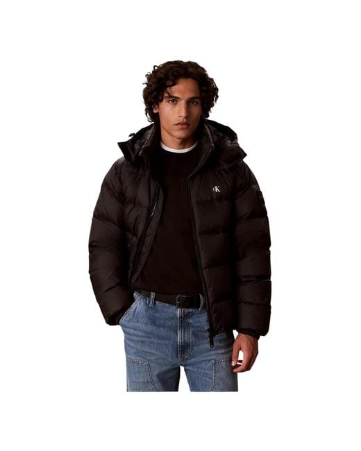 Winter Jackets Calvin Klein de hombre de color Black