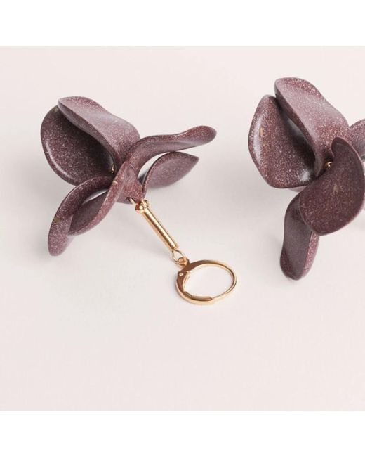 Earrings Malababa de color Brown