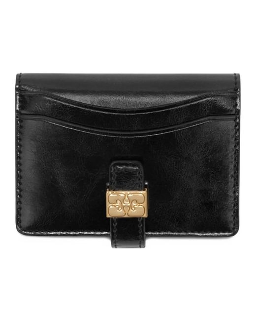 Ganni Black Wallets & Cardholders