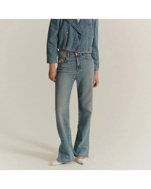 Marella Rechte Jeans in het Blue