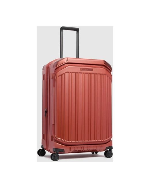 Piquadro Red Suitcases