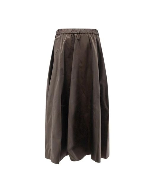 Aspesi Brown Midi Skirts