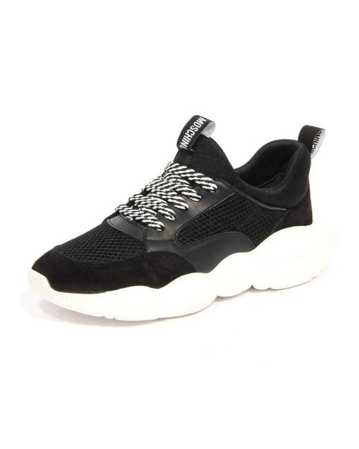 Moschino Black Sneakers