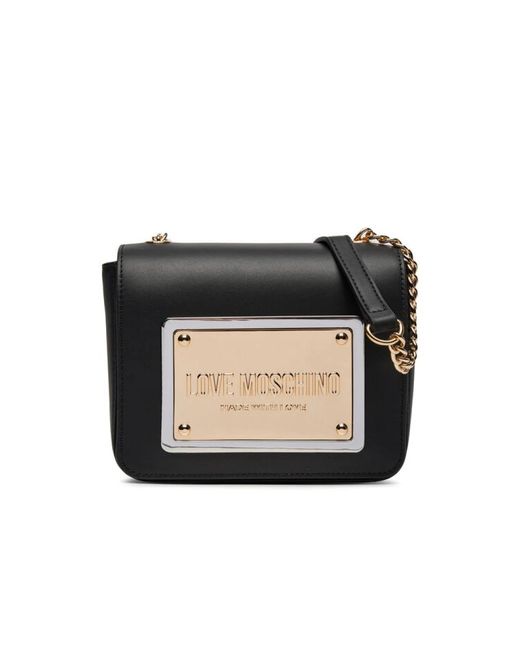 Cross Body Bags Love Moschino de color Black