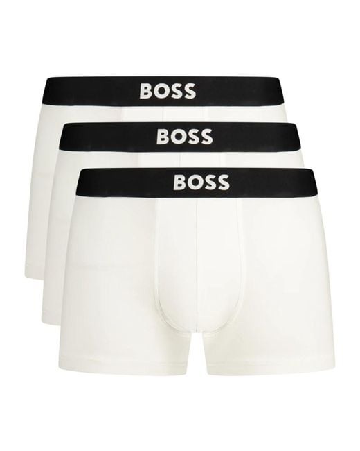 Boss White Underpants for men