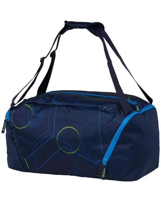Satch Blaue Tech Sporttasche in Blue für Herren