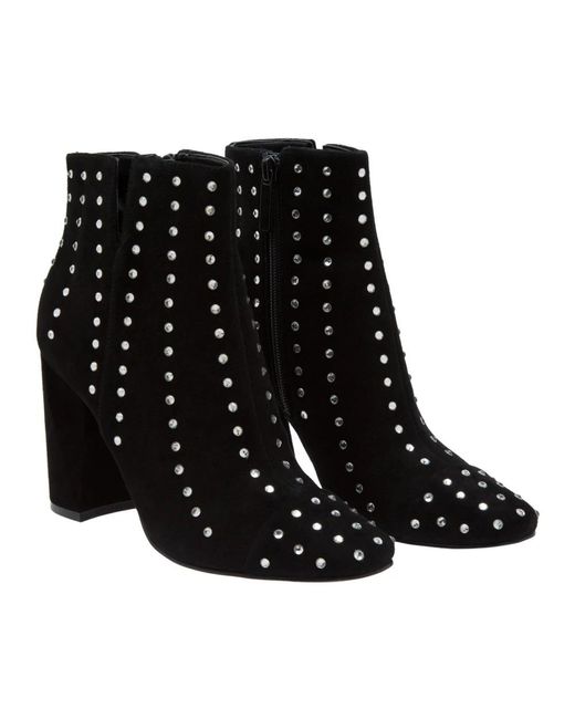 Kendall + Kylie Black Ankle Boots