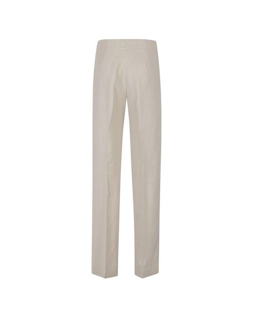 Straight Trousers Seventy en coloris Gray