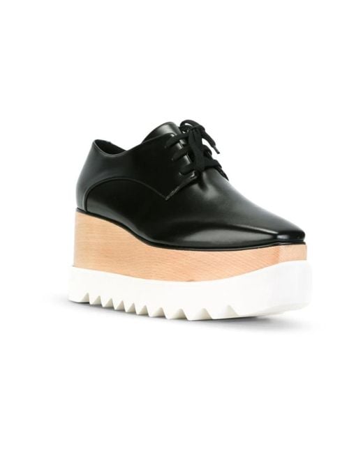 Stella McCartney Black Wedges