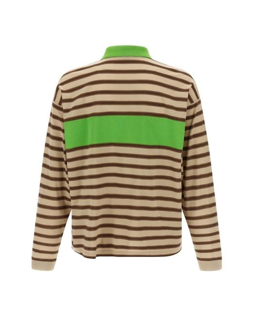 Versace Green Polo Shirts for men