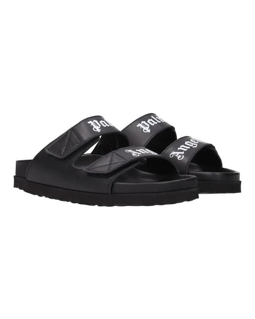 Sliders di Palm Angels in Black